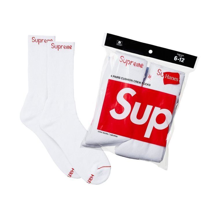 S*PREME SOCKS - WHITE