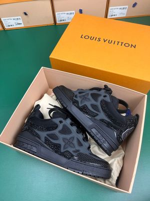 LV SKATE - BLACK RHINESTONE