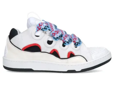 L*NVIN - WHTE W/ BABY BLUE LACES