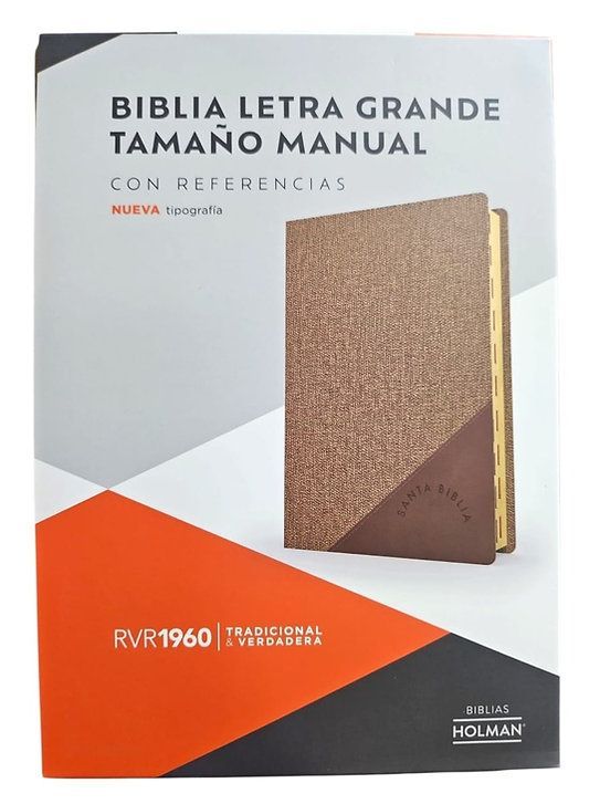 Bible RVR1960 large font size manual references imitation cafe indexes