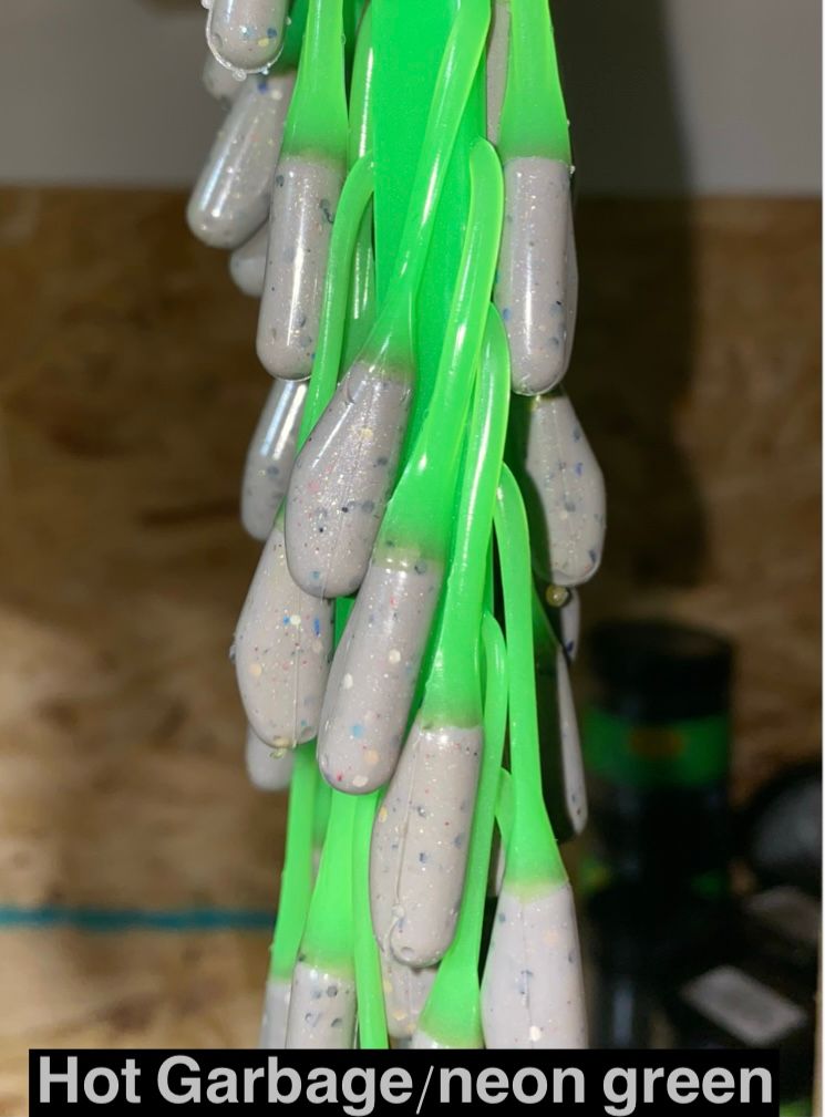 Hot Garbage/Neon Green Tails