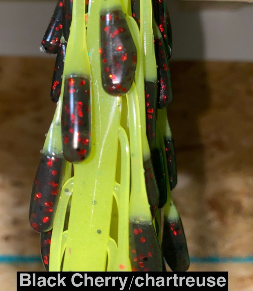 Black Cherry with Chartreuse Stinger Tail