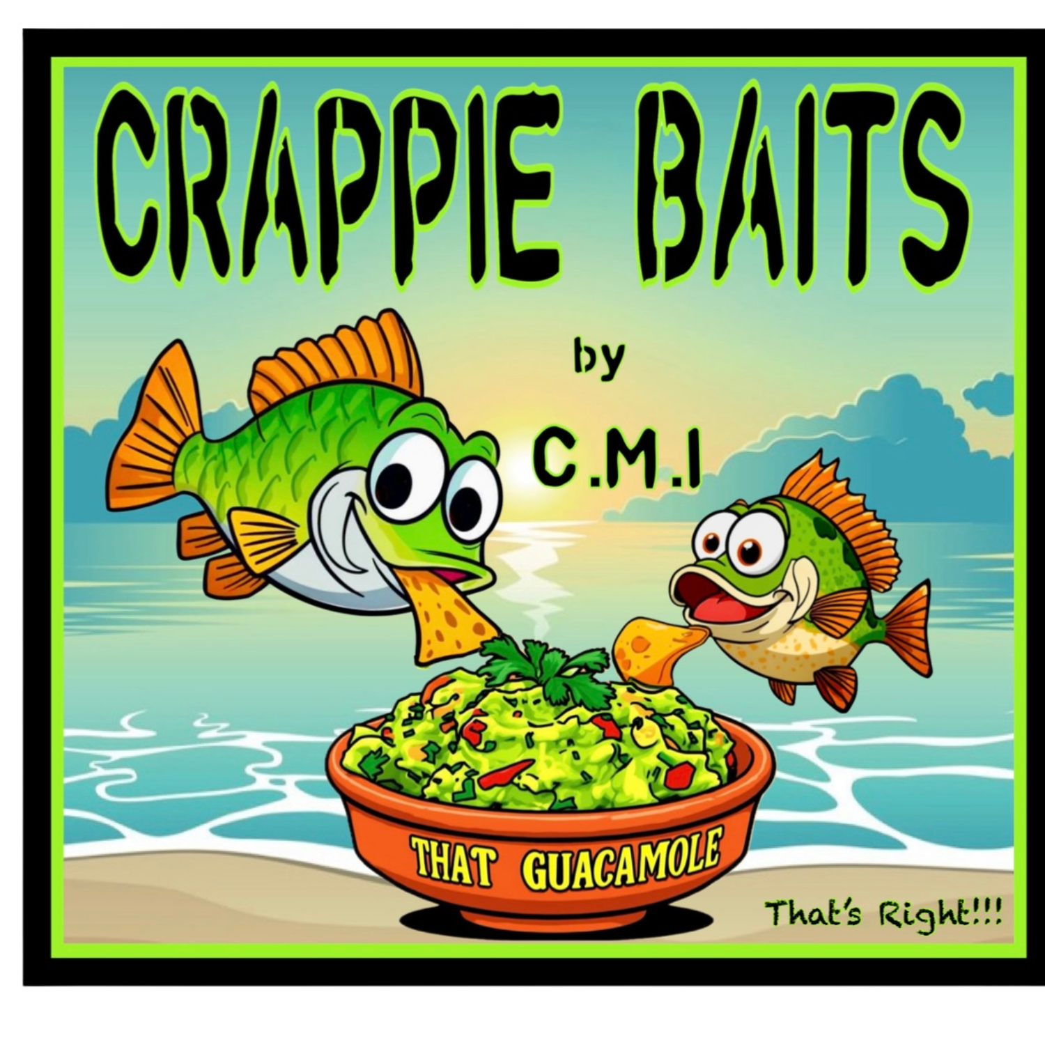 THAT Guacamole! Crappie Fluke