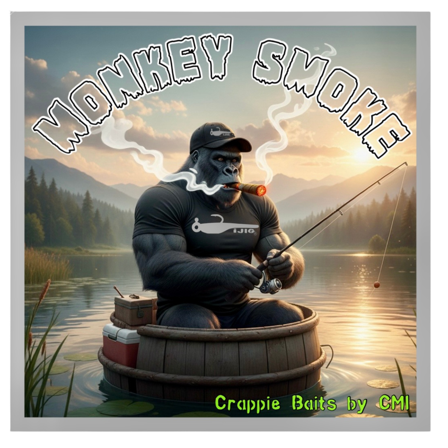 Monkey Smoke Flicker Shad