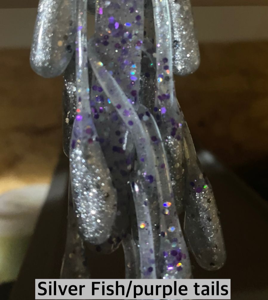 Silver Fish/Purple tails