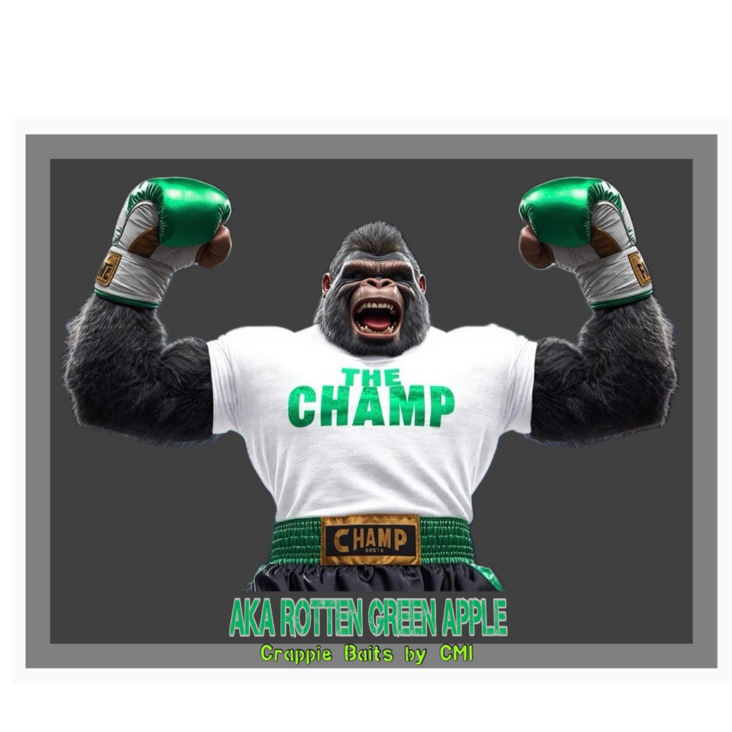 Rotten Green Apple Baby Shad