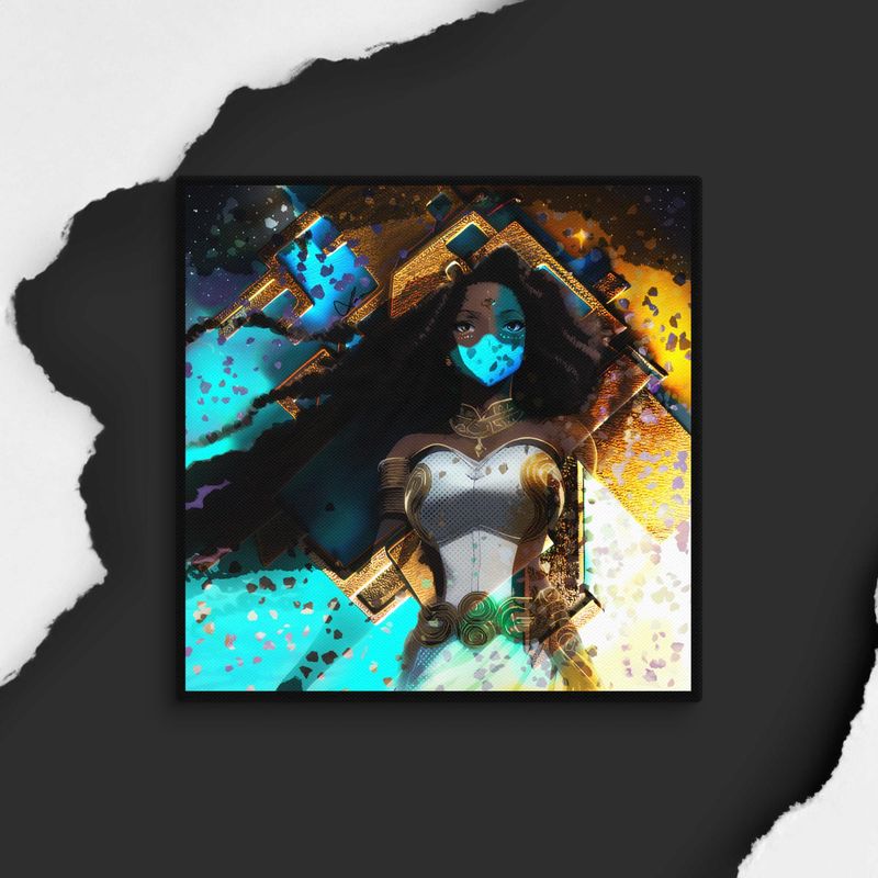 ZenDana Zodiac- Kalipra Oatgreat, Major Arcana Abstract Art (Signed)