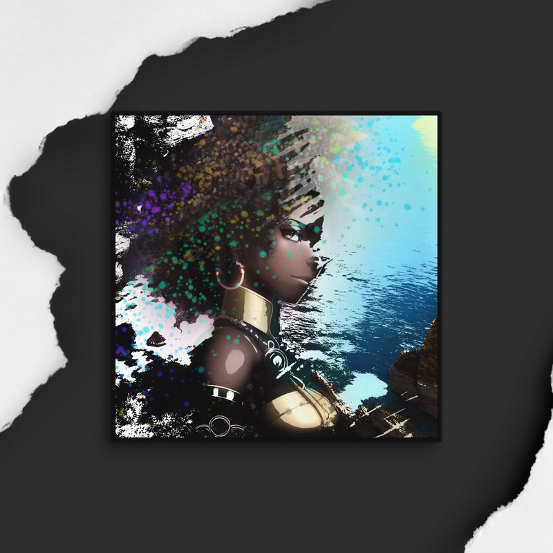 ZenDana Zodiac - Canni Cyote, Major Arcana Abstract Art (Signed)