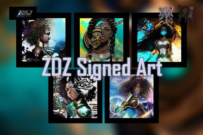 ZenDana Zodiac Signed Art
