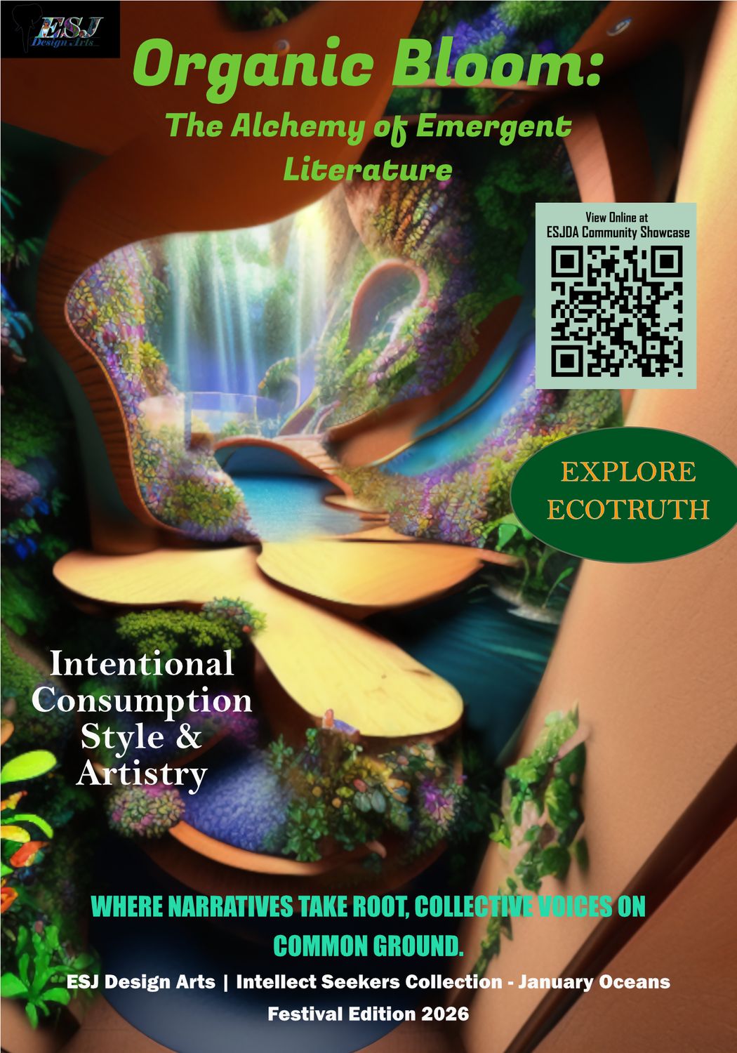 Organic Bloom: The Alchemy of Emergent Literature Vol1 Jan26