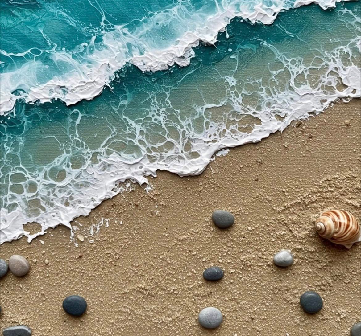 February 12 - 3D Texture Beach