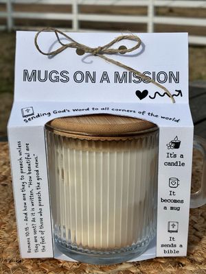Mugs On A Mission Candle - Gingerbread
