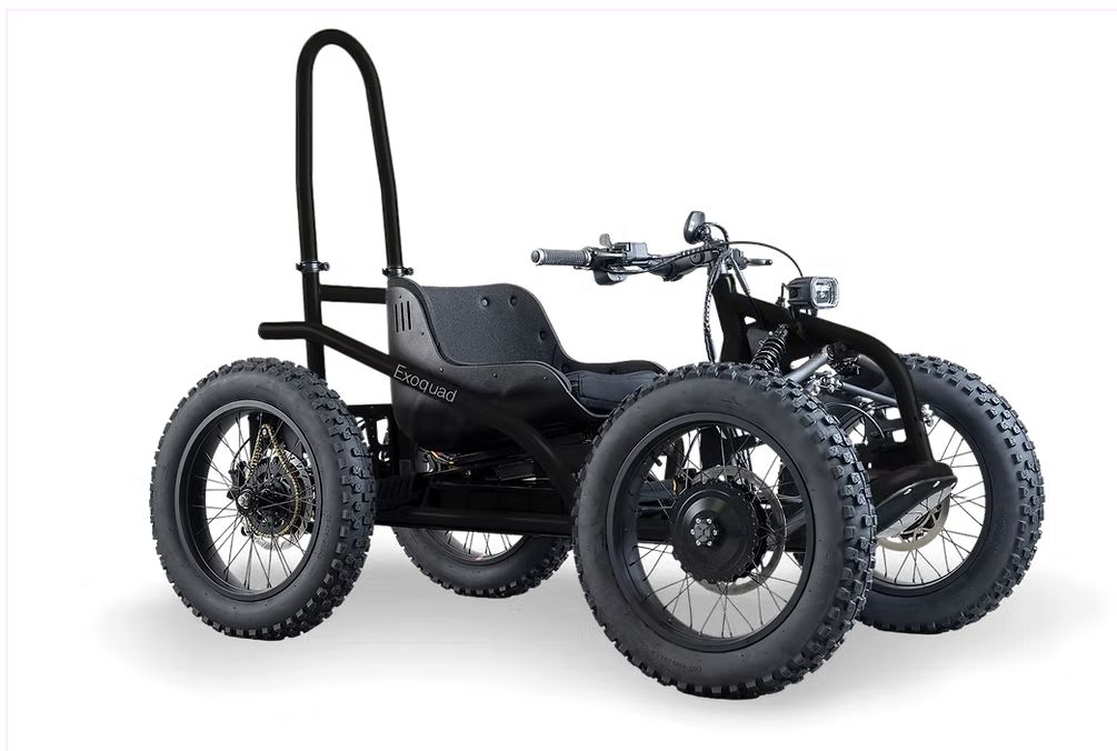 electric four-wheeler wheelchair