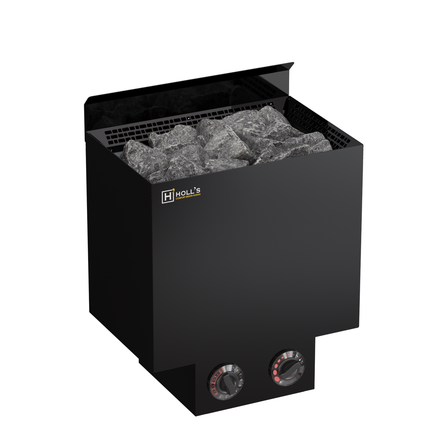 Poêle électrique VULKANO black