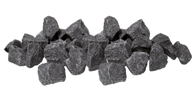 Pierres pour poêle 20kg Ø 5-10 cm