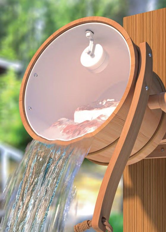 Seau de douche froide Hss