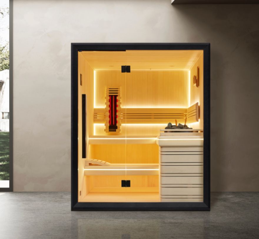 Sauna Noir Héritage – Home Spa®Sauna