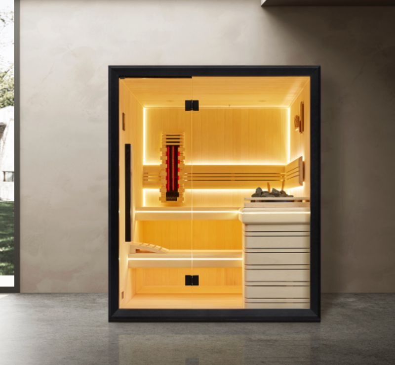 Sauna Noir Héritage – Home Spa®Sauna