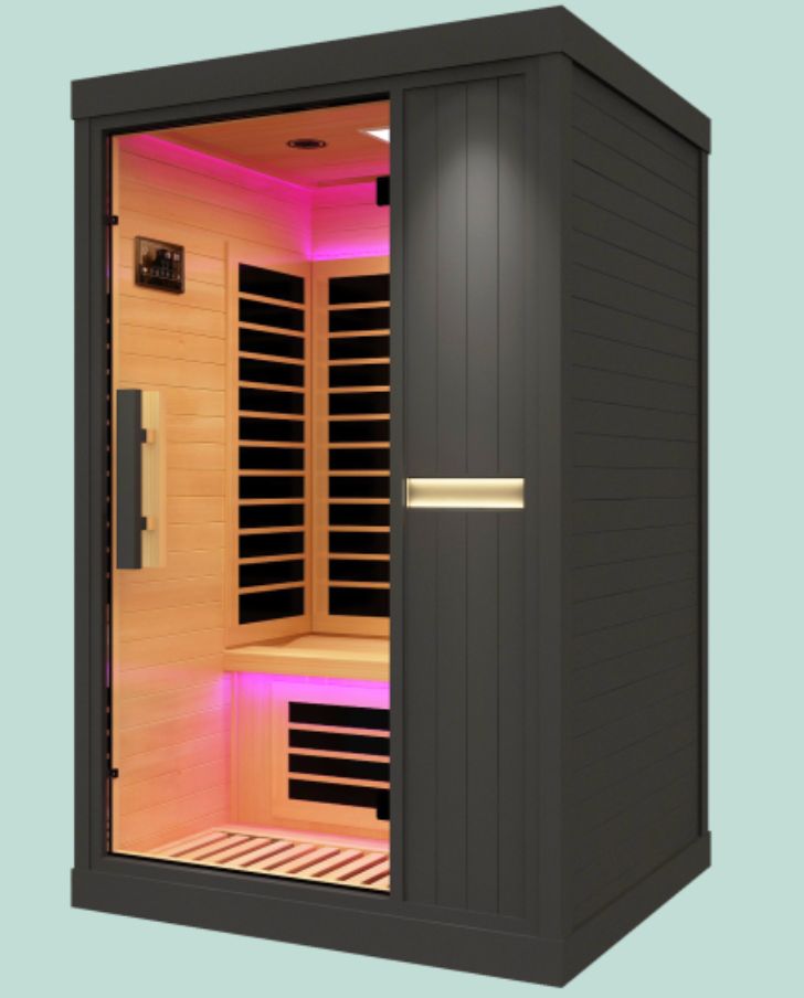 Sauna Black Fusion Infrarouge Fusion Sauna Black Fusion Infrarouge Fusion