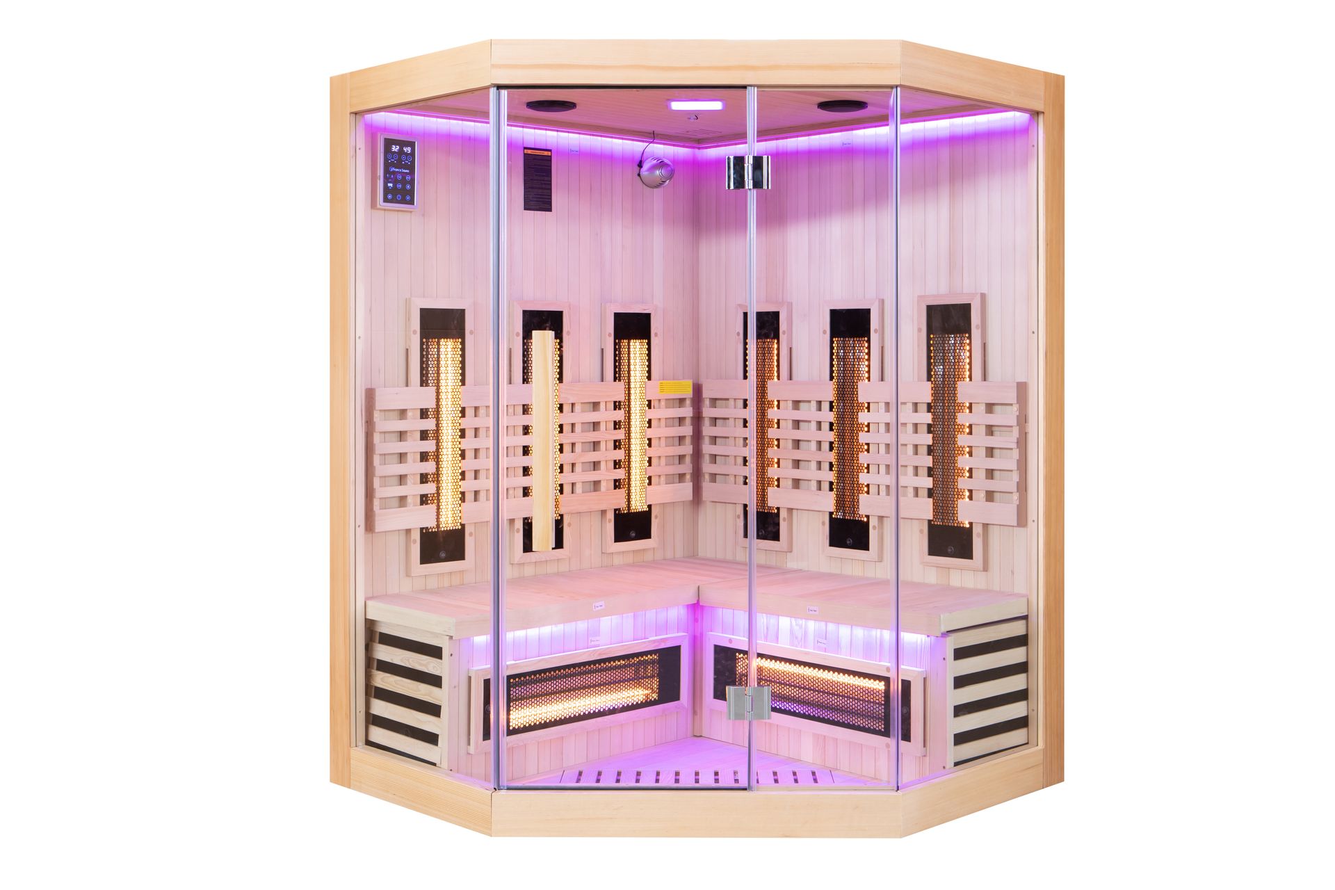 Sauna Infrarouge SENSE 2 places angulaire