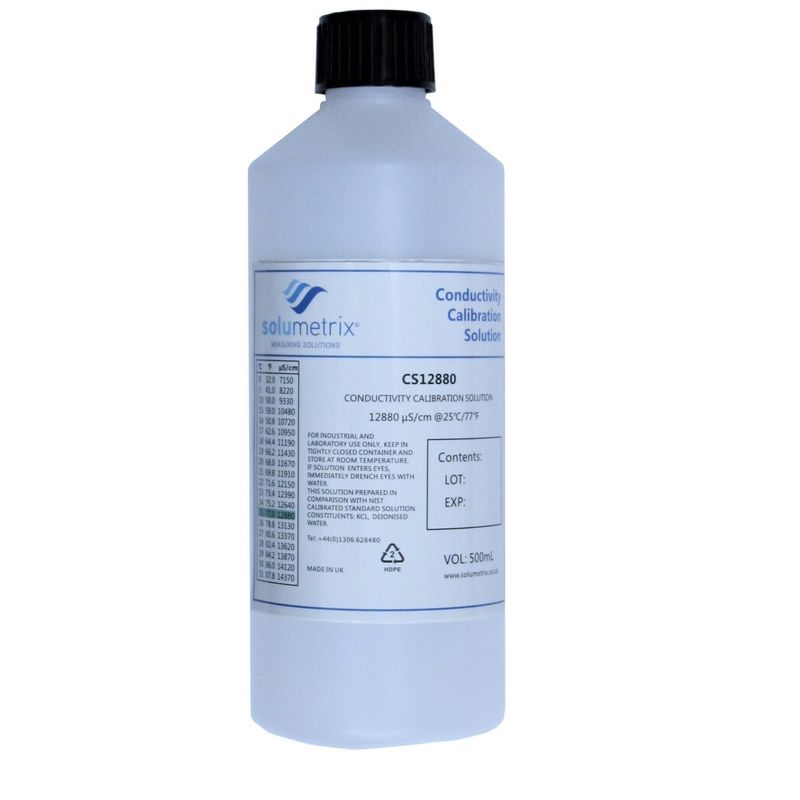 12880 µS/cm Calibration Solution @25℃/77℉