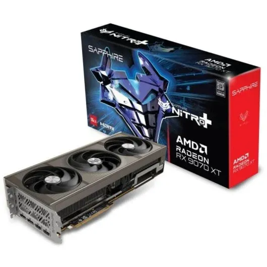 Sapphire NITRO+ AMD Radeon RX 9070 XT Gaming OC 16GB GDDR6 FSR 4