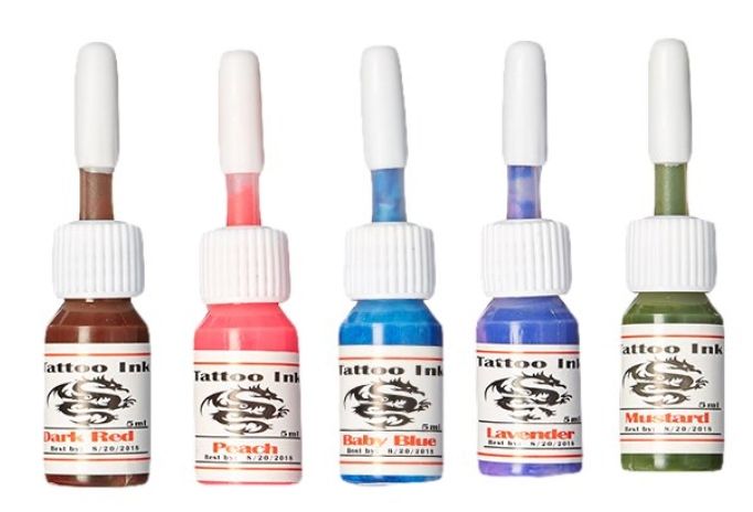 5 Tintas Colores variados