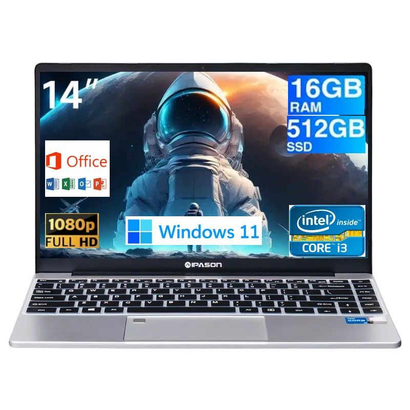 Computador Portátil i3 N305 512 SSD -16Gb RAM