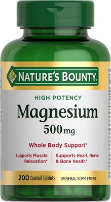 Óxido De Magnesio Natures bounty - 200 Tabletas