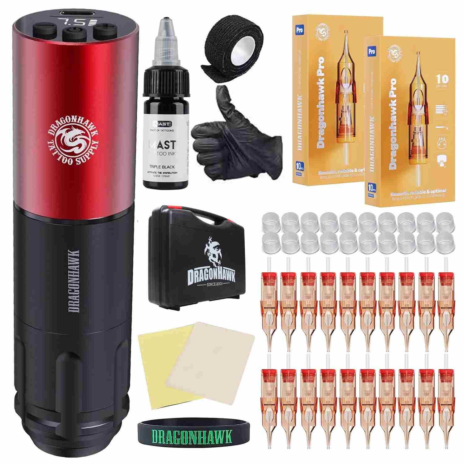 Kit pen Tatuaje Dragonhawk Delux