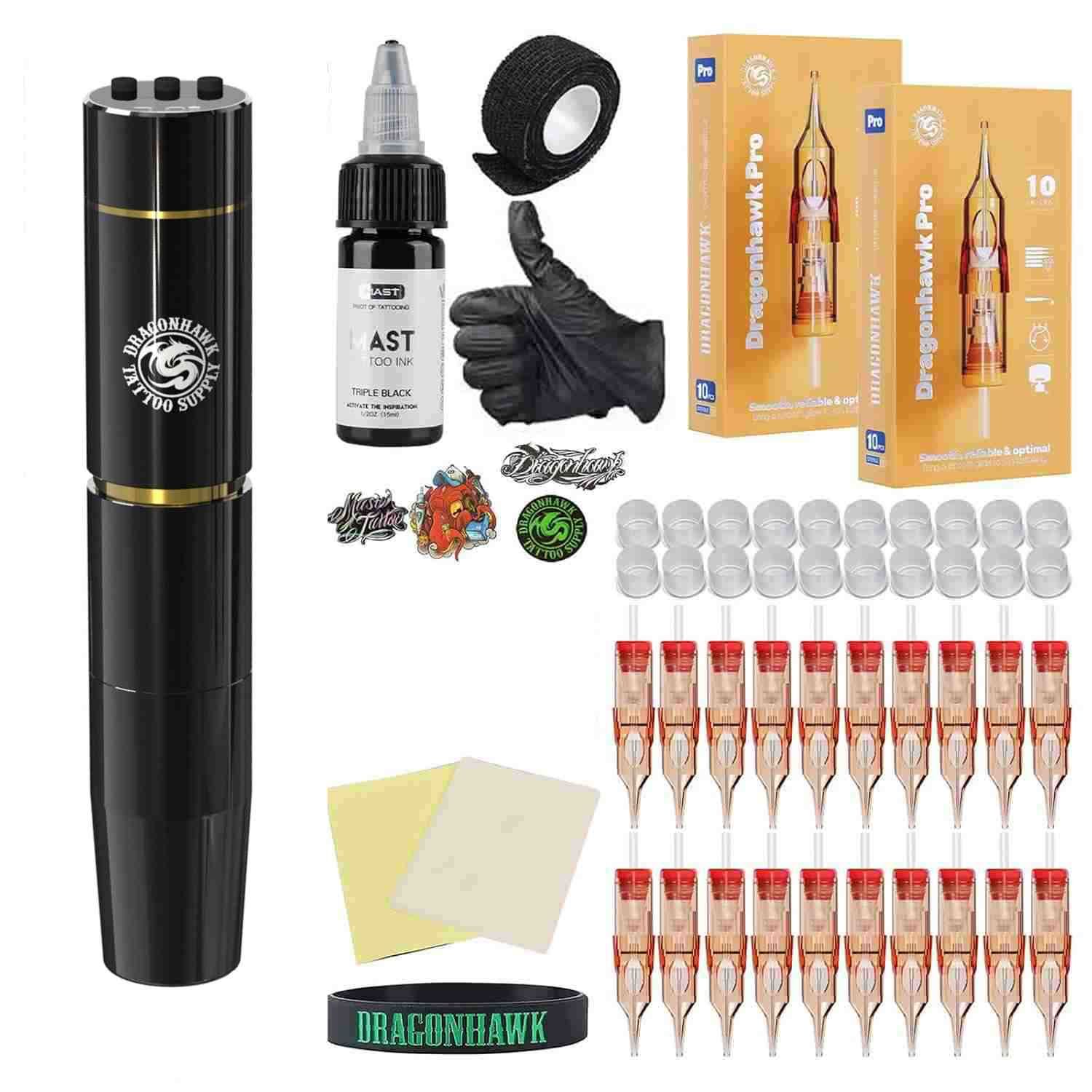 Kit Tatuaje S5 Inalámbrico Micropigmentacion