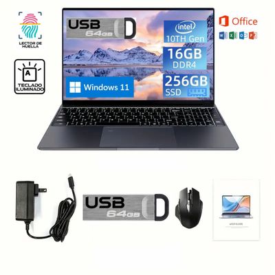 Computador Portátil 16 Gb Ram 256 SSD Intel 10ma Generación
