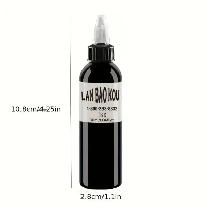 1 Tinta de 1 onza color negro