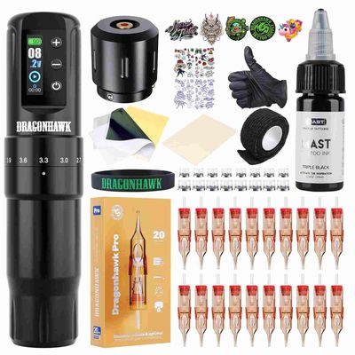 Kit de tatuaje Dragonhawk Atom2 Pro