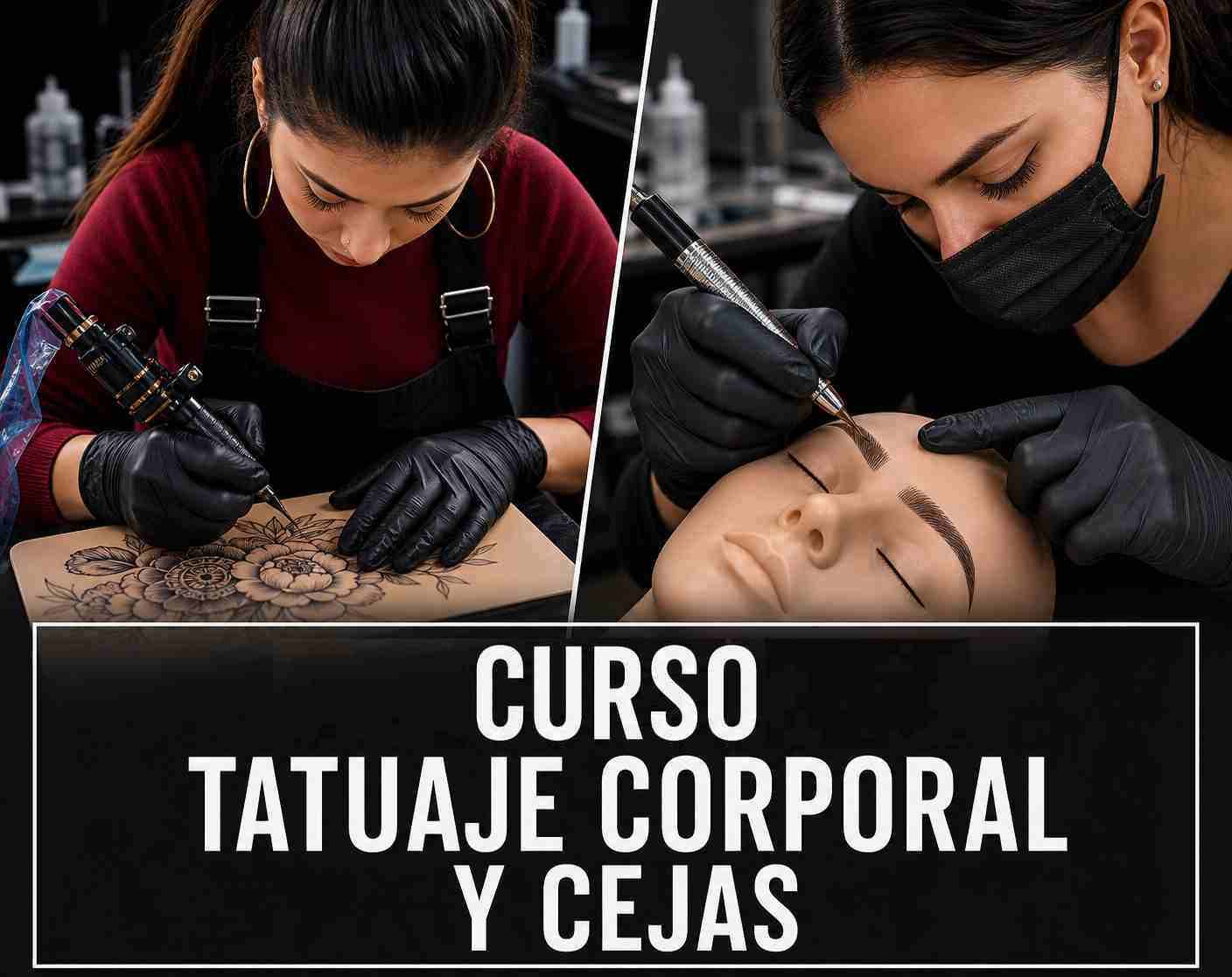 Curso de Tatuaje y  Micropigmentación de Cejas