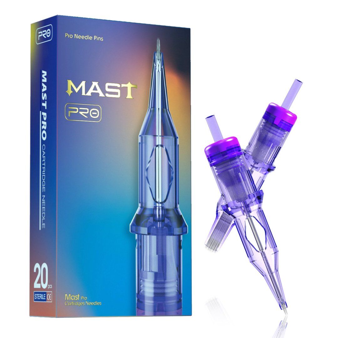 Cartuchos de tatuaje Mast Pro 1001RL - 20pcs - Micropigmentacion