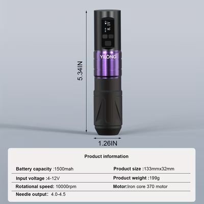 Kit Pen Tatuaje Yilong