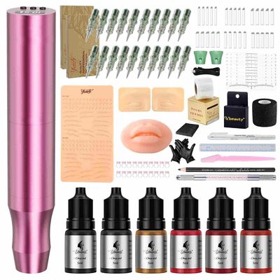 Kit Micropigmentacion Microblading Aprendiz inalámbrico Kit Micropigmentacion Microblading Aprendiz inalámbrico