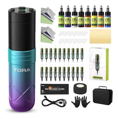 Kit de tatuaje EZ Filter - Tora  batería de 1600 mAh