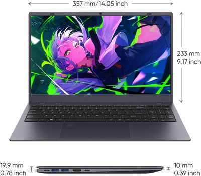 Computador Portátil 12 Gb Ram DDR5 256 SSD Intel N95 Sistecredito Addi