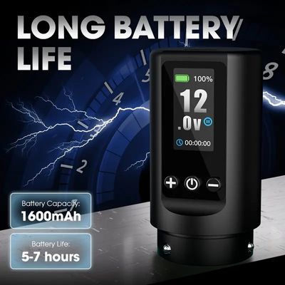 Máquina de Tatuaje EZ Filter Inalámbrica X30 Essential+ 2 Baterías | Stroke Ajustable y Máxima Precisión