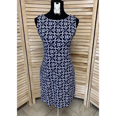 Lulu B Tahitian Blue Sleeveless Dress