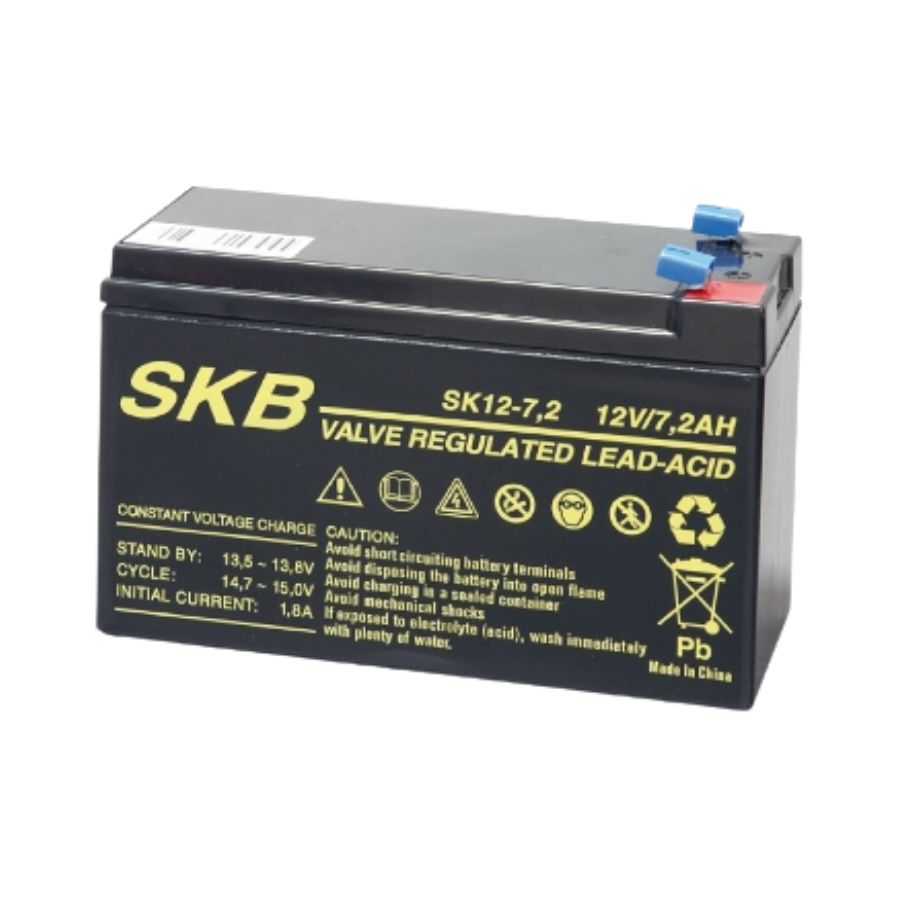 SKB - Batteria al piombo SK AGM SK12 - 7,2(F1)