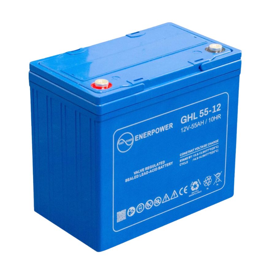 Enerpower - Batteria GHL 55 - 12 - GEL