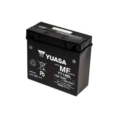YUASA - Batteria moto YTX AGM - Modello YT19BL YUASA - Batteria moto YTX AGM - Modello YT19BL
