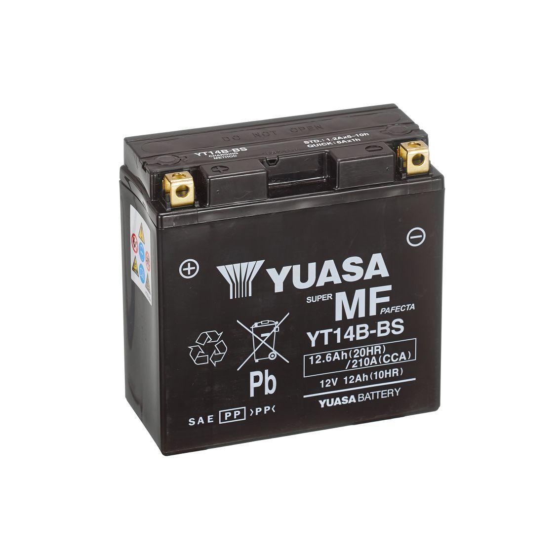 YUASA - Batteria moto YTX AGM - Modello YT14B YUASA - Batteria moto YTX AGM - Modello YT14B