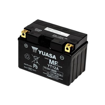YUASA - Batteria moto YTX AGM - Modello YT12A YUASA - Batteria moto YTX AGM - Modello YT12A