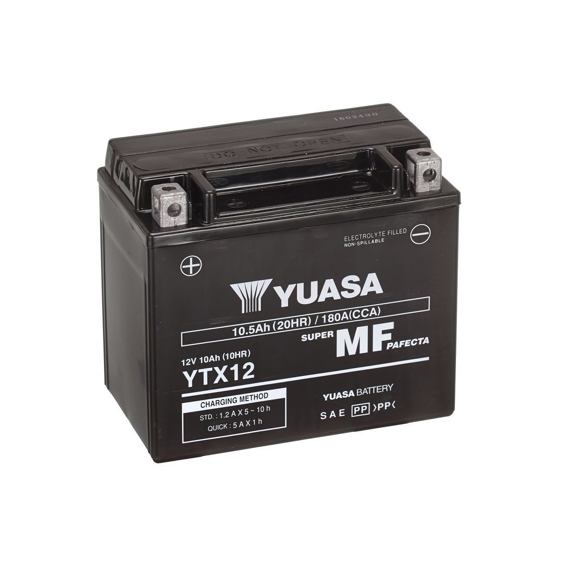 YUASA - Batteria moto YTX AGM - Modello YTX12 YUASA - Batteria moto YTX AGM - Modello YTX12