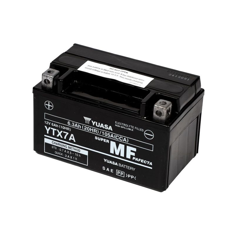 YUASA - Batteria  moto YTX  AGM - Modello YTX7A