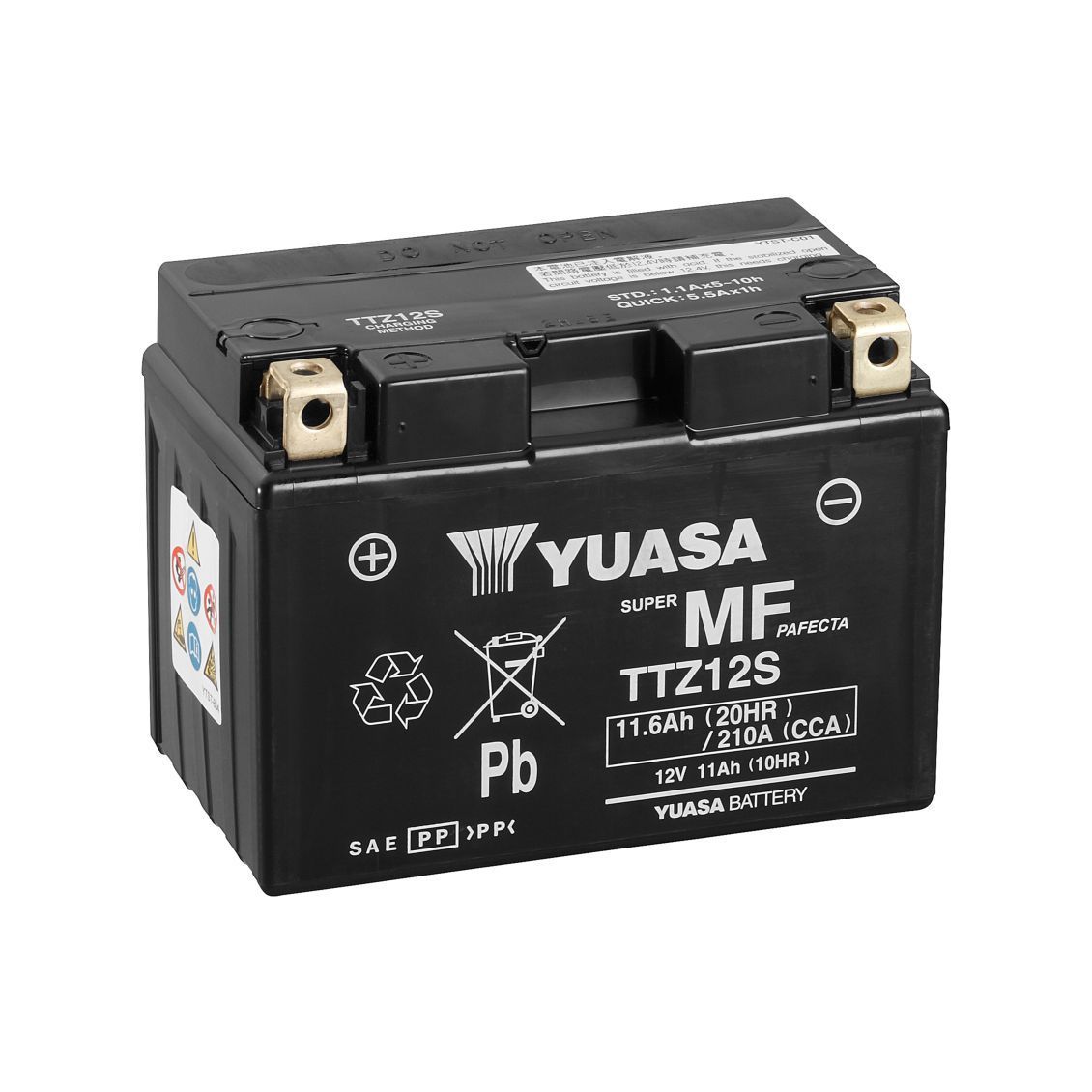 YUASA - Batteria moto YTZ AGM - Modello YTZ12S YUASA - Batteria moto YTZ AGM - Modello YTZ12S
